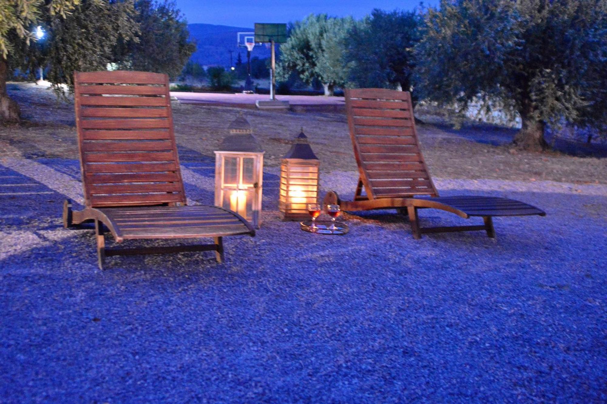 Villa In The Olive Trees Galaxídhion Esterno foto